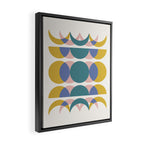 Moon Phases Abstract I Framed Canvas Print Gallery Image 2