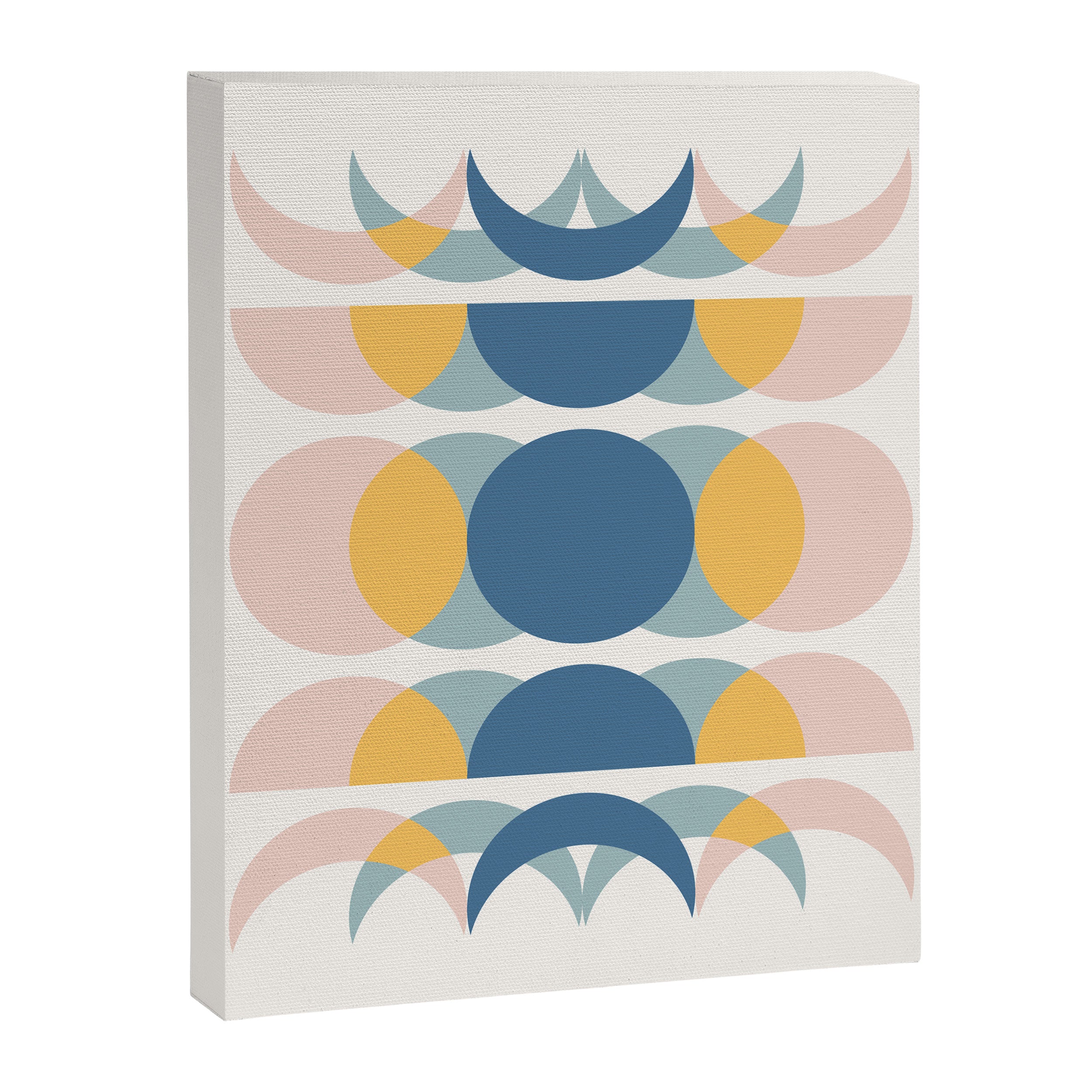 Moon Phases Abstract IV Canvas Print Gallery Image 6