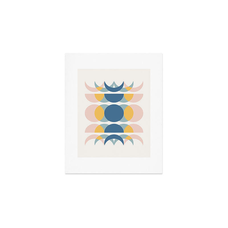 Moon Phases Abstract IV Art Print Gallery Image 1
