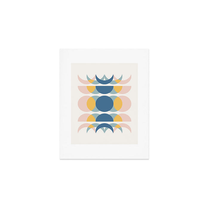 Moon Phases Abstract IV Art Print Gallery Image 1