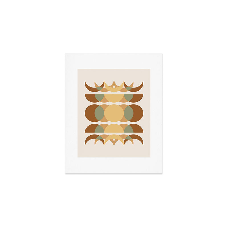 Moon Phases Abstract XIV Art Print Gallery Image 1