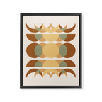 Moon Phases Abstract XIV Framed Canvas Print Gallery Image 6