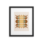 Moon Phases Abstract XIV Framed Art Print Gallery Image 4