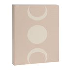 Moon Shapes Minimalism - Ethereal Light Canvas Print Gallery Image 8