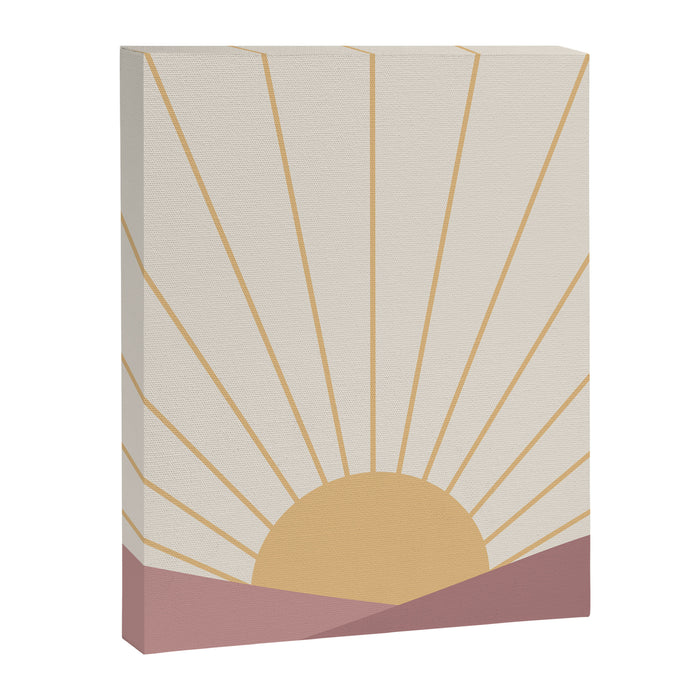 Morning Light - Pink Canvas Print Gallery Image 1