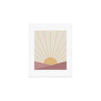 Morning Light - Pink Art Print Gallery Image 1