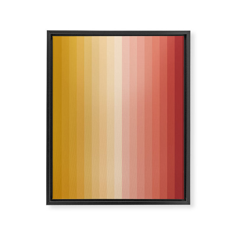 Multicolor Stripes XV Framed Canvas Print Gallery Image 8