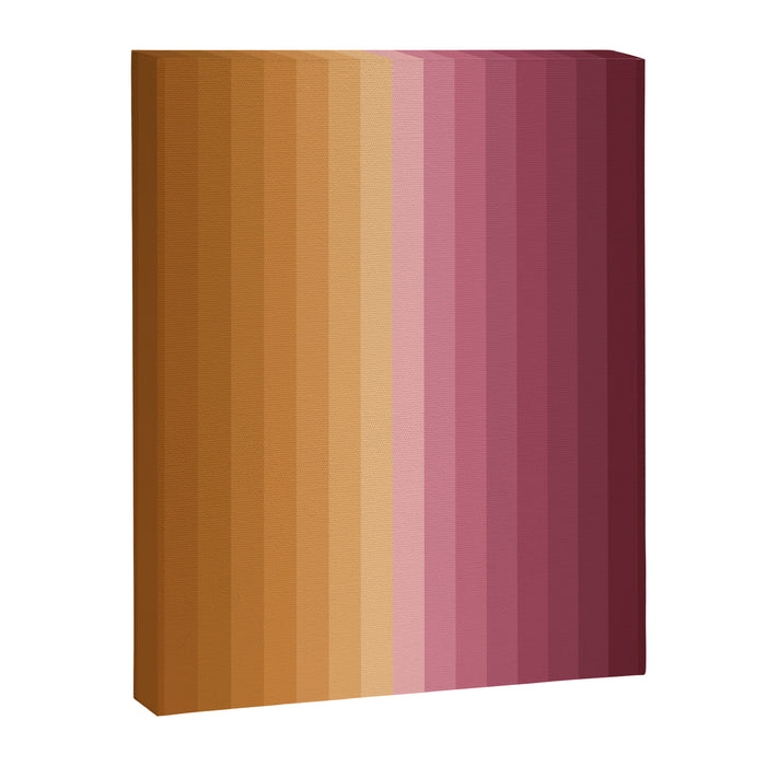 Multicolor Stripes XVII Canvas Print Gallery Image 1