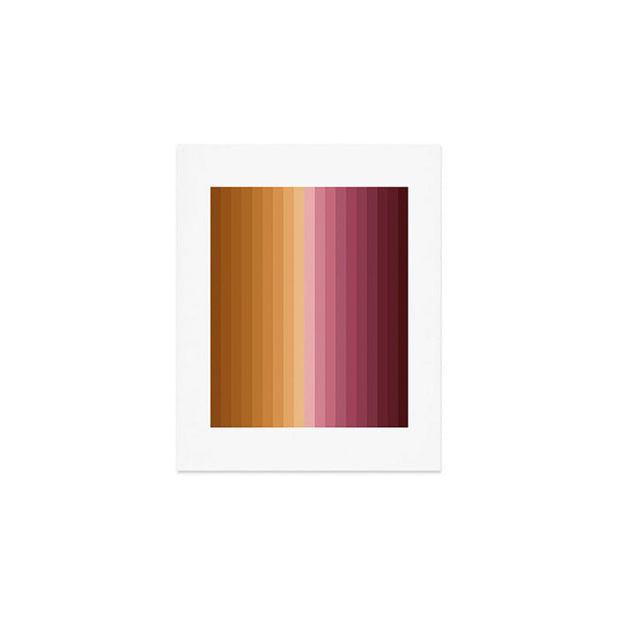 Multicolor Stripes XVII Art Print Gallery Image 1