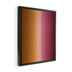 Multicolor Stripes XVII Framed Canvas Print Gallery Image 2