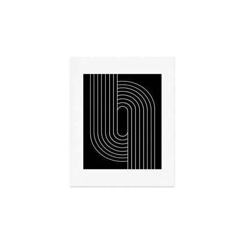 Oval Lines Abstract Xiii Art Print Gallery Image 1