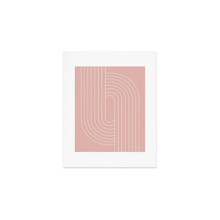 Oval Lines Abstract XXIII Art Print Gallery Image 1