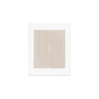 Oval Lines Abstract XXIX Art Print Gallery Image 1