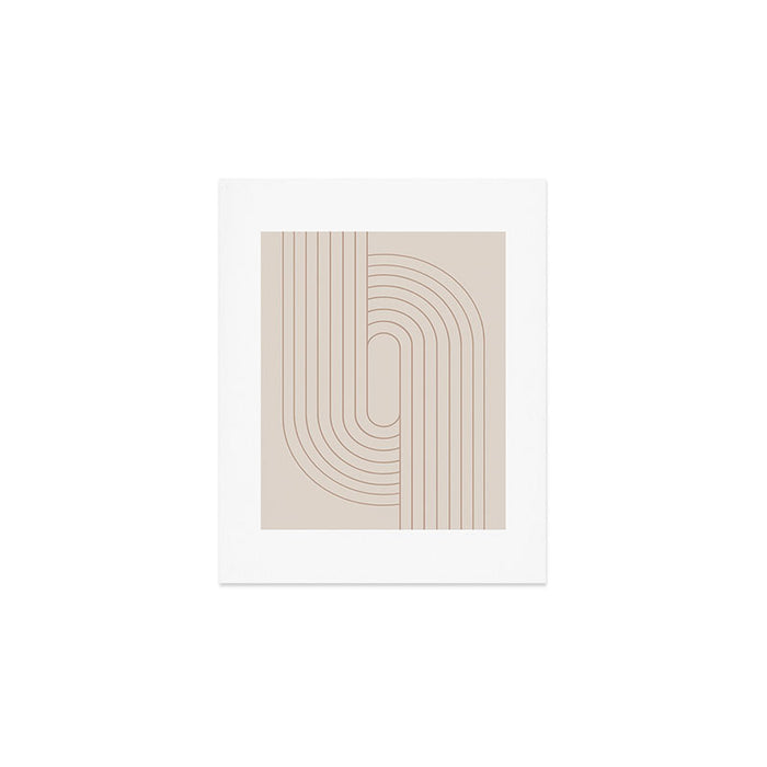 Oval Lines Abstract XXIX Art Print Gallery Image 1