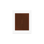 Oval Lines Abstract XXVI Art Print Gallery Image 1