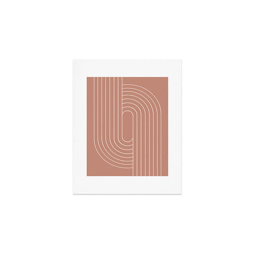 Oval Lines Abstract Xxxi Art Print Gallery Image 1