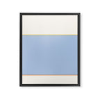Poolside Color Block Framed Canvas Print Gallery Image 8