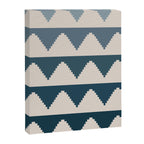 Pyramids Blue Gradient Canvas Print Gallery Image 8