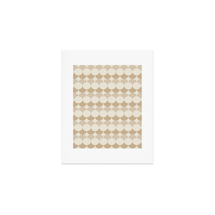 Retro Circular Pattern XX Art Print Gallery Image 1