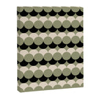 Retro Circular Pattern XXIV Canvas Print Gallery Image 8