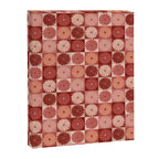 Retro Flowers Check Pattern XI Canvas Print Gallery Image 8