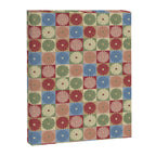 Retro Flowers Check Pattern XIX Canvas Print Gallery Image 8