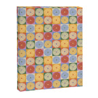 Retro Flowers Check Pattern XXIX Canvas Print Gallery Image 8