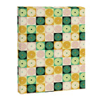 Retro Flowers Check Pattern XXV Canvas Print Gallery Image 8