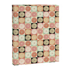 Retro Flowers Check Pattern XXVI Canvas Print Gallery Image 8