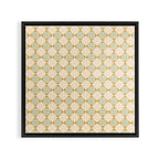 Retro Geometric Pattern III Framed Canvas Print Gallery Image 3