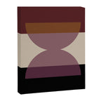 Retro Minimalism - Purple Autumn Canvas Print Gallery Image 8