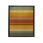 Retro Stripes XIII Framed Canvas Print Gallery Image 8