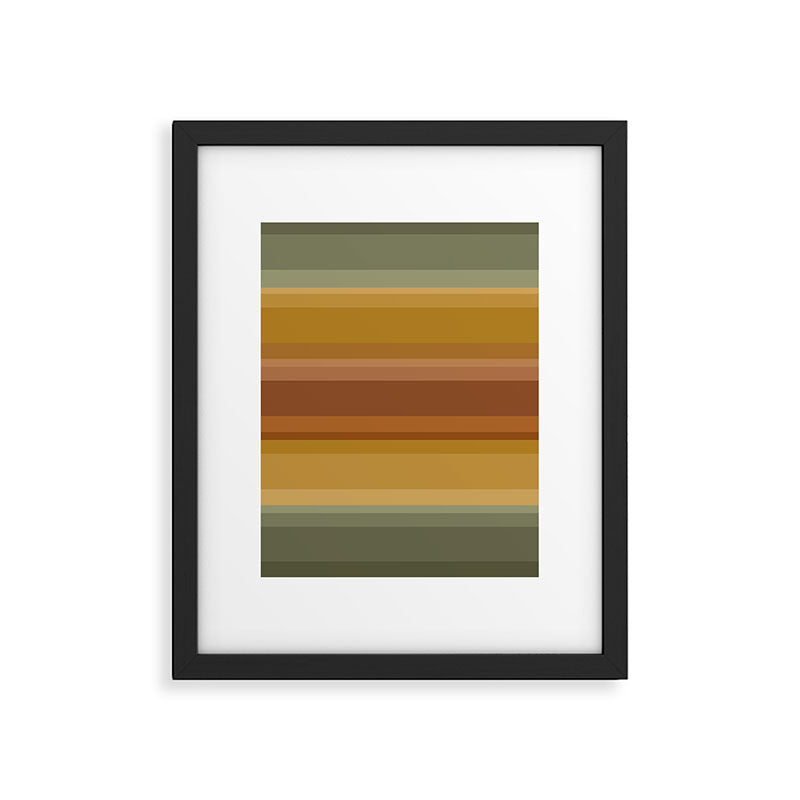 Retro Stripes XIII Framed Art Print Gallery Image 6