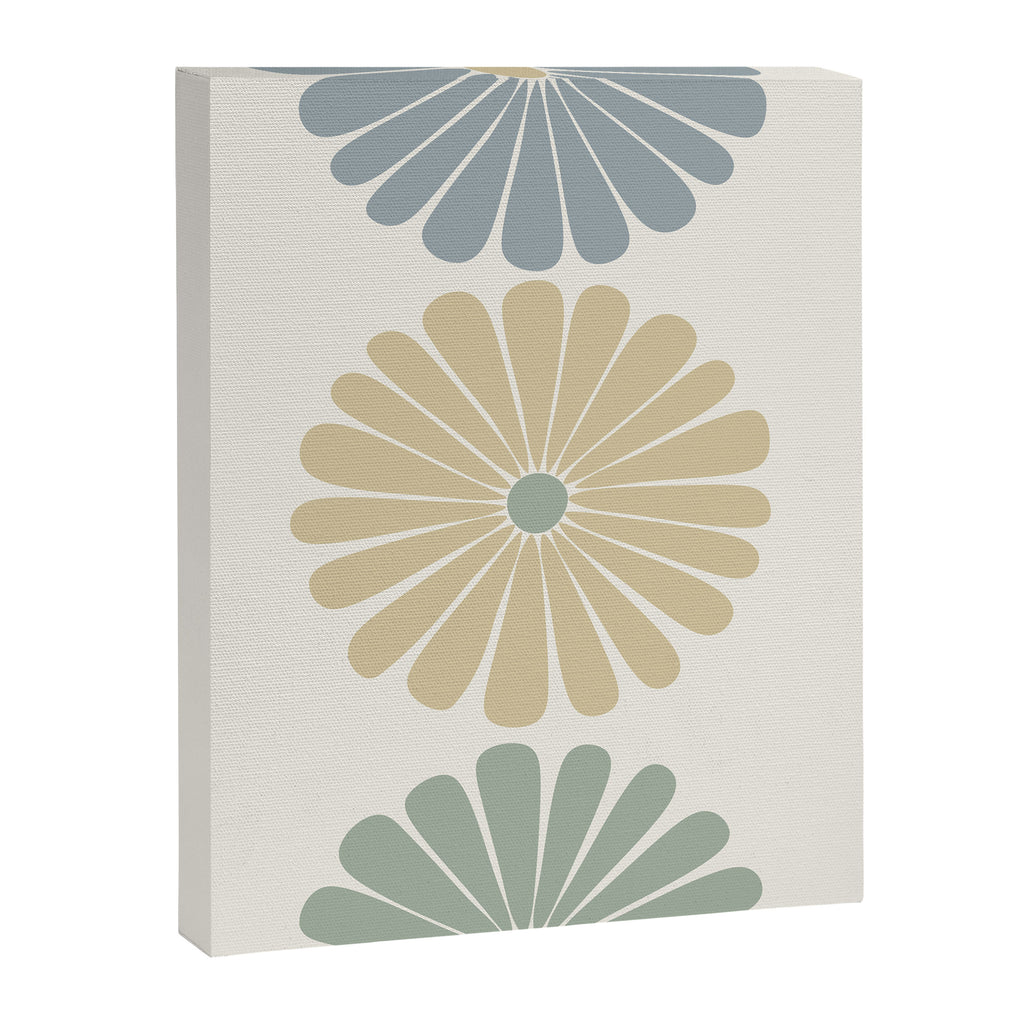 Retro Summer Daisies II Canvas Print Gallery Image 6