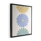 Retro Summer Daisies IV Framed Canvas Print Gallery Image 2
