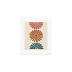 Retro Summer Daisies IX Art Print Gallery Image 1