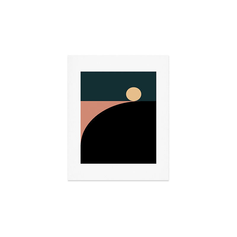 Simplistic Landscape X Art Print Gallery Image 1