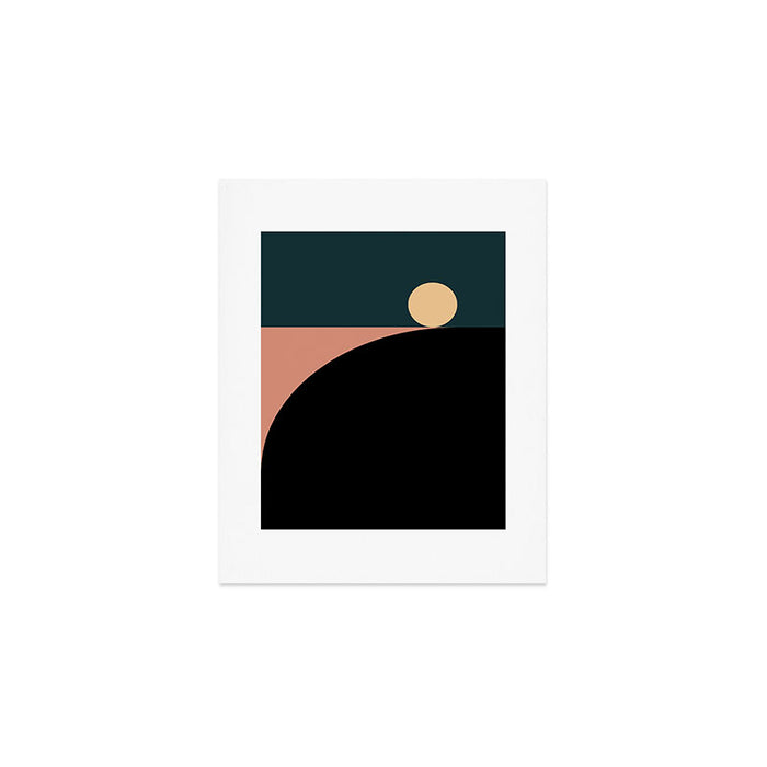 Simplistic Landscape X Art Print Gallery Image 1