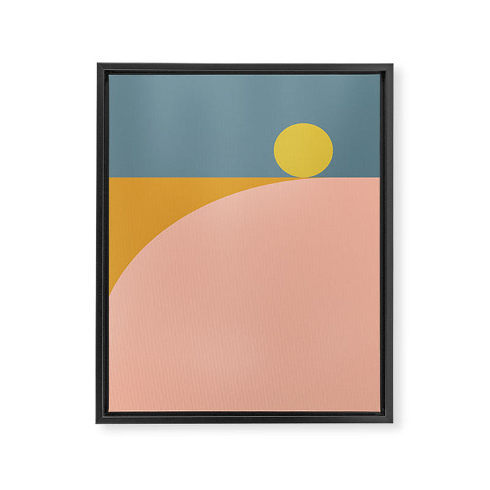 Simplistic Landscape XIV Framed Canvas Print Gallery Image 1