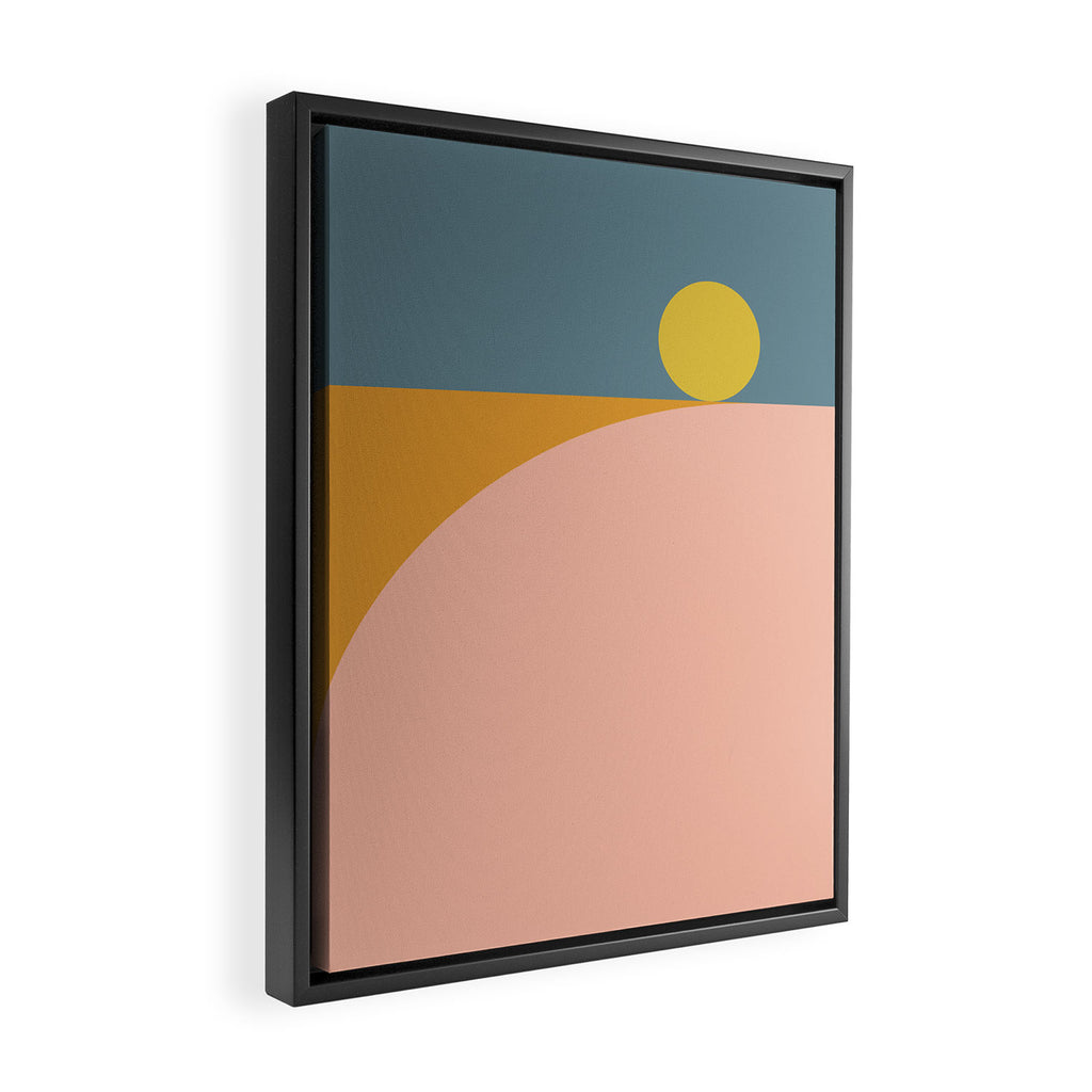 Simplistic Landscape XIV Framed Canvas Print Gallery Image 2