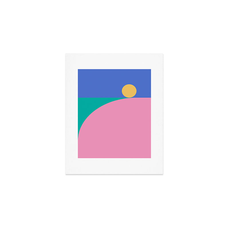 Simplistic Landscape XIX Art Print Gallery Image 1