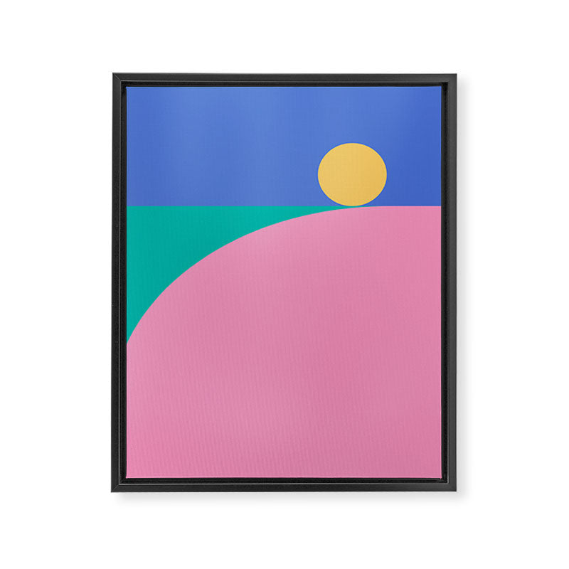 Simplistic Landscape XIX Framed Canvas Print Gallery Image 6