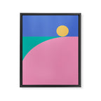 Simplistic Landscape XIX Framed Canvas Print Gallery Image 6