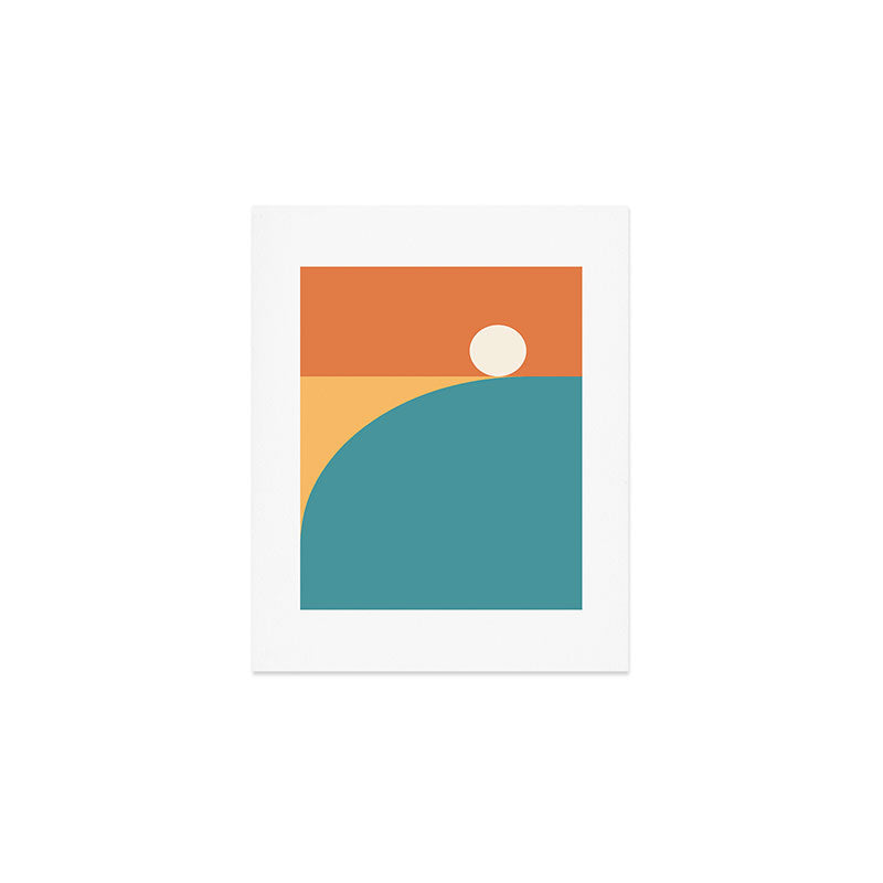 Simplistic Landscape XXII Art Print Gallery Image 1