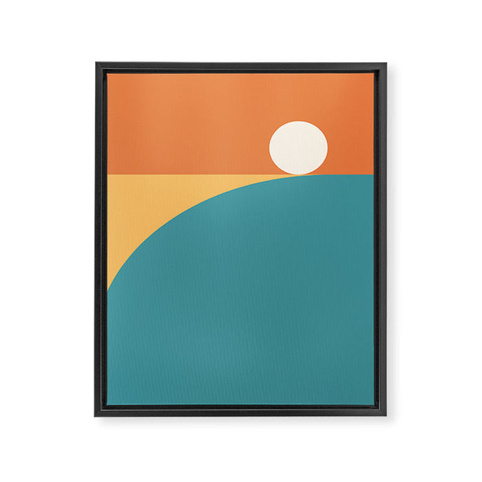 Simplistic Landscape XXII Framed Canvas Print Gallery Image 1