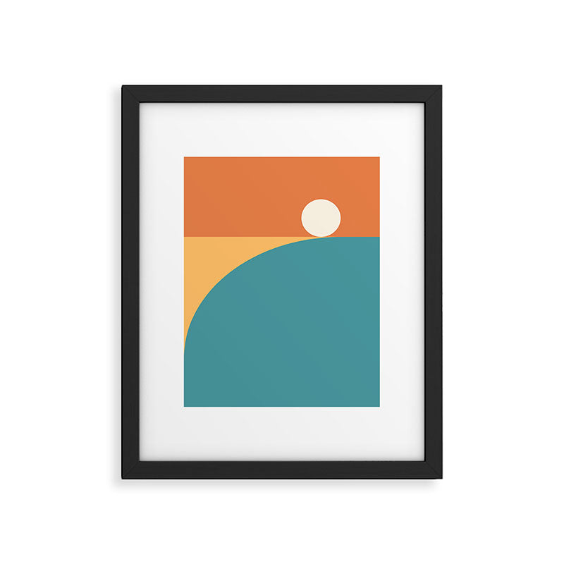 Simplistic Landscape XXII Framed Art Print Gallery Image 5