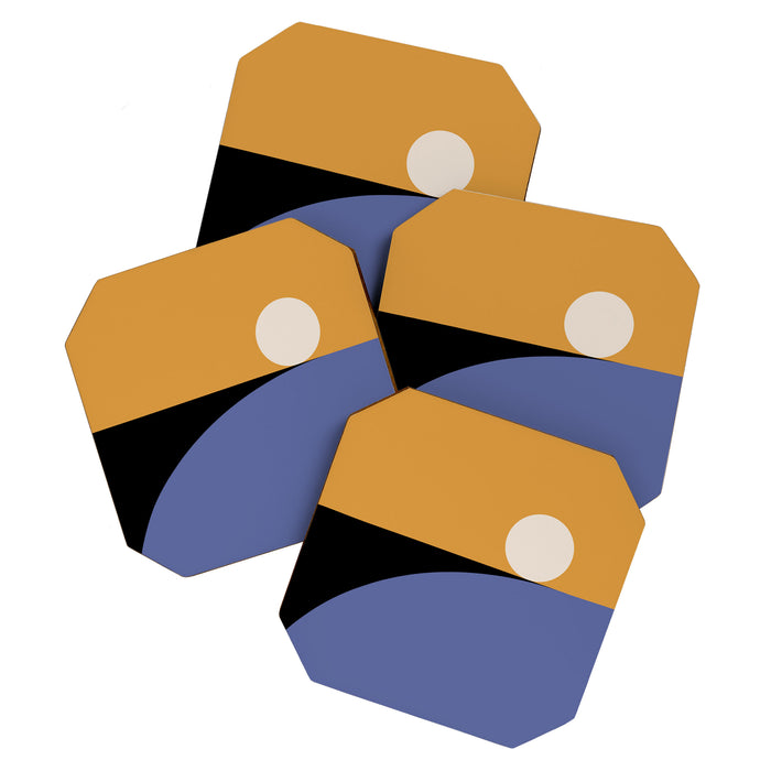 Simplistic Landscape XXIV Coaster Gallery Image 1