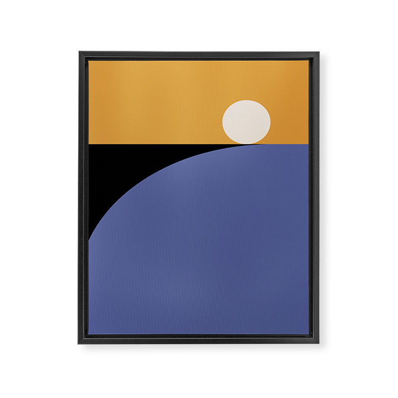 Simplistic Landscape XXIV Framed Canvas Print Gallery Image 6