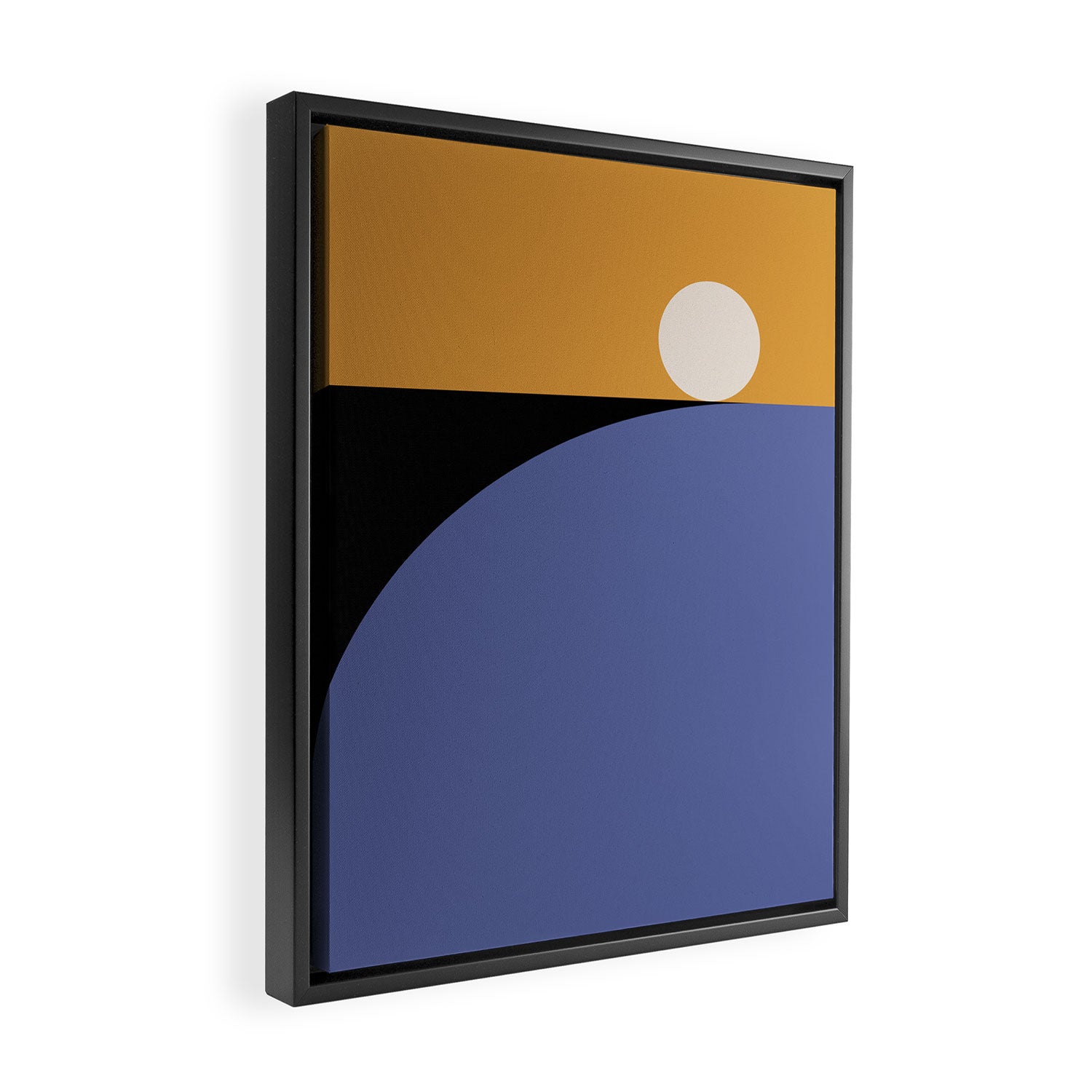 Simplistic Landscape XXIV Framed Canvas Print Gallery Image 2