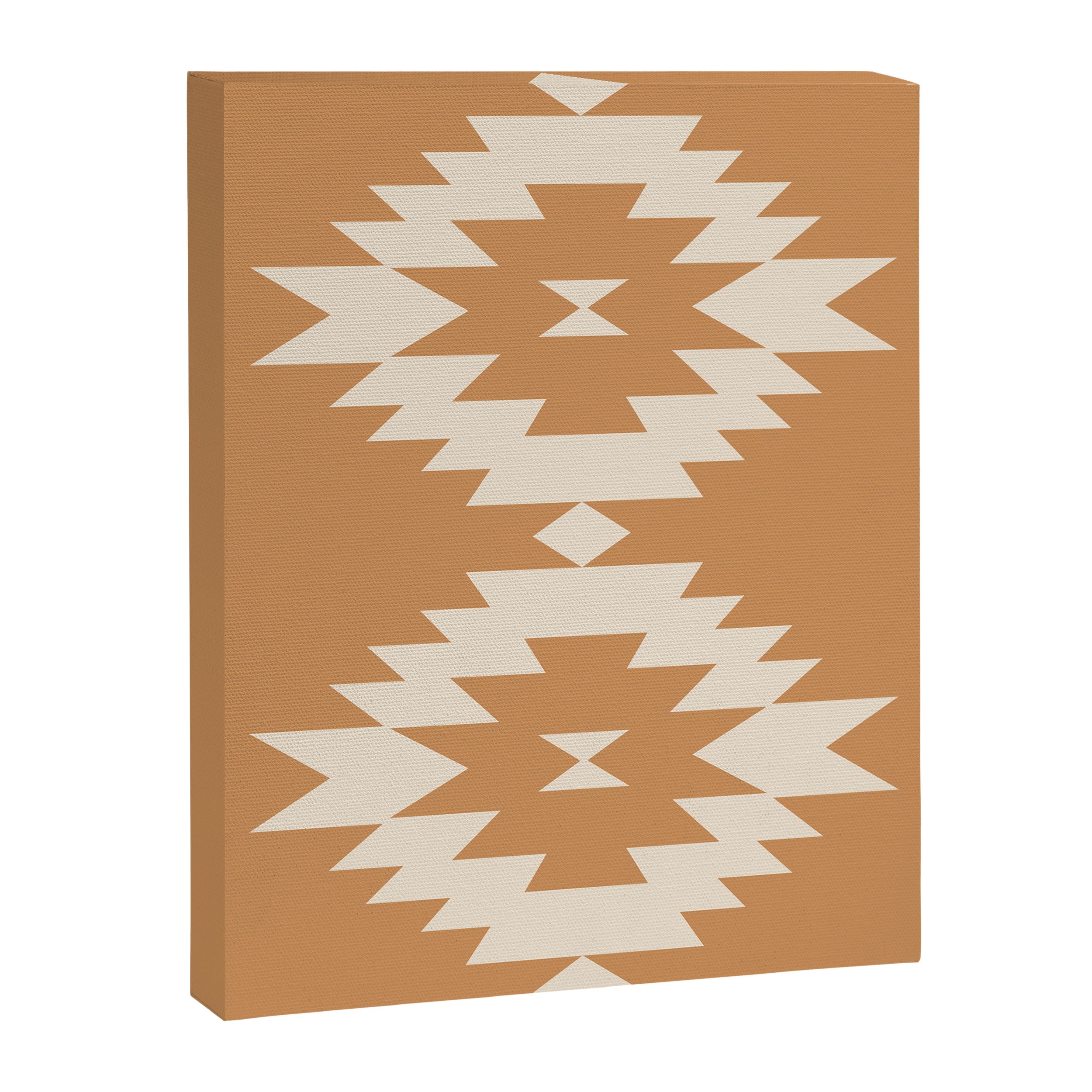 Southwestern Minimalism - Desert Orange Canvas Print Gallery Image 8